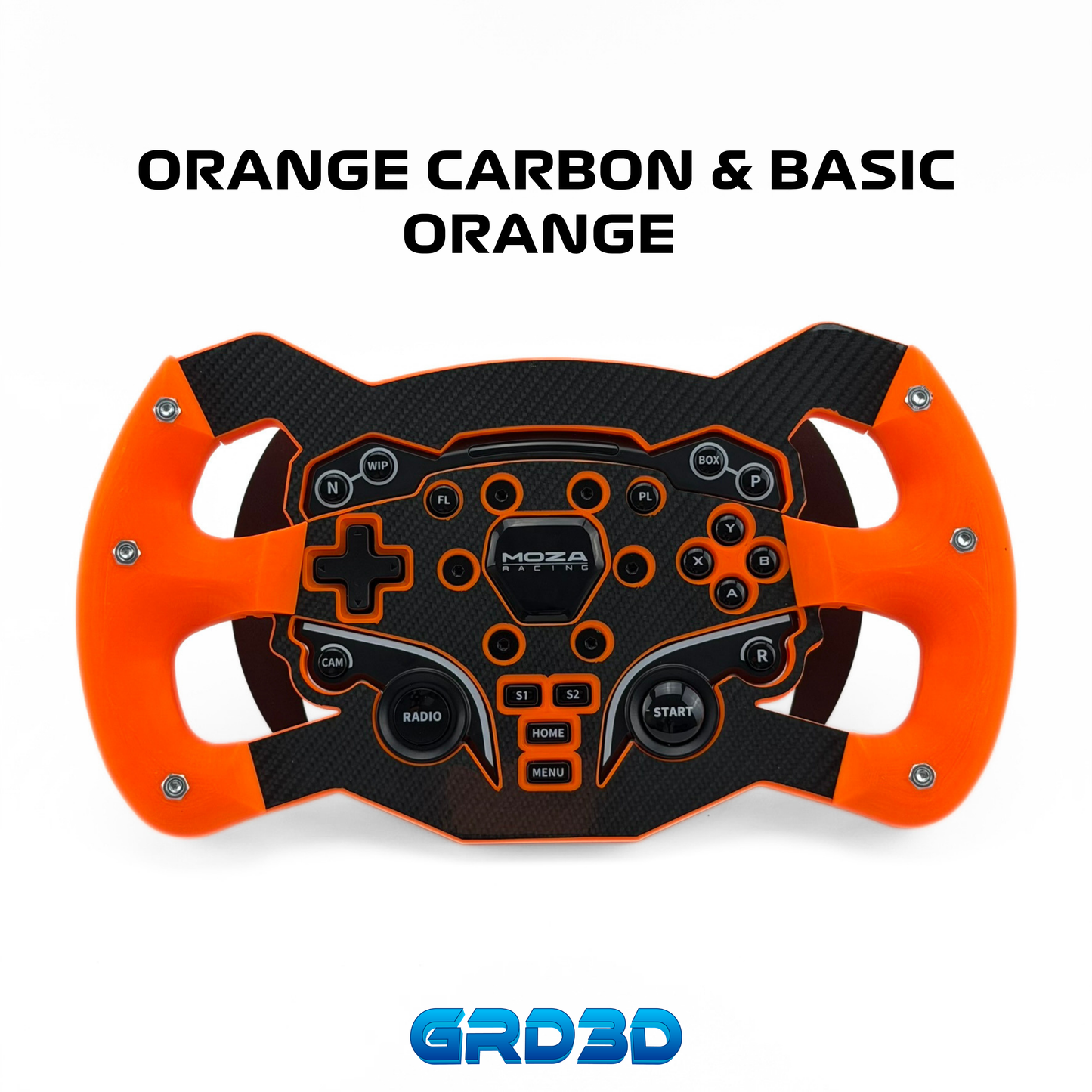 F1 Open Wheel Mod for Moza ES Orange Edition