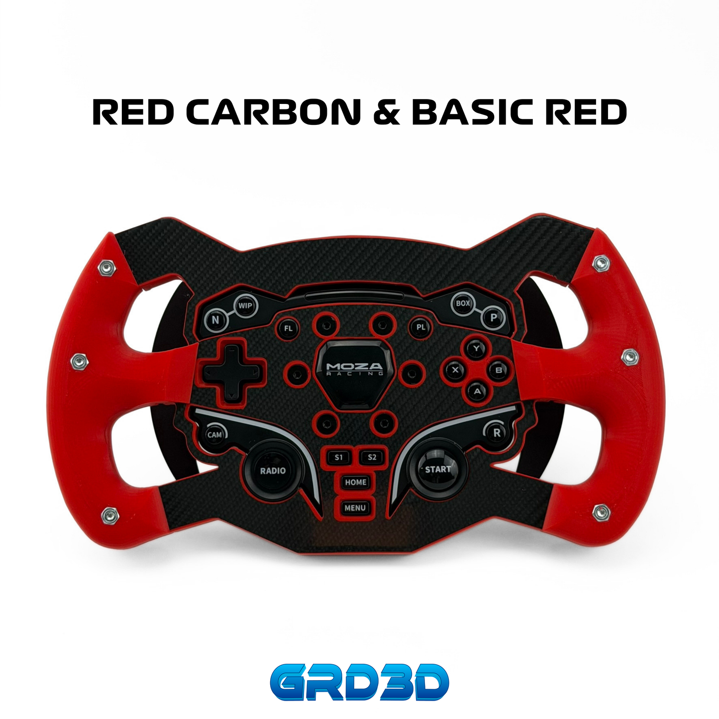 F1 Open Wheel Mod for Moza ES Red Edition