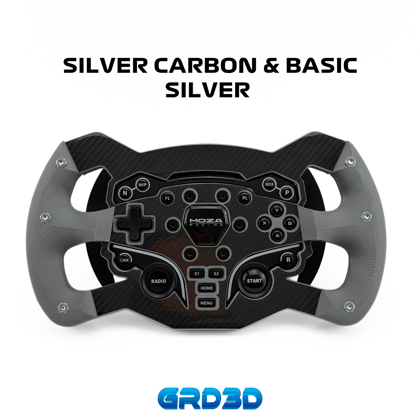 F1 Open Wheel Mod for Moza ES Silver Edition