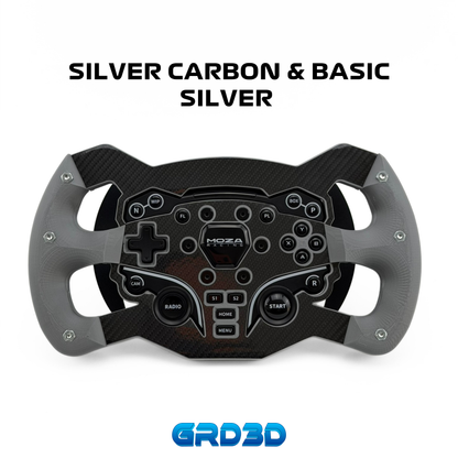 F1 Open Wheel Mod for Moza ES Silver Edition