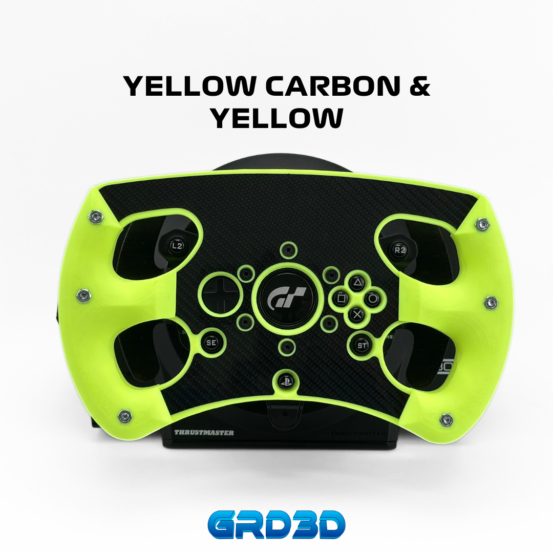 Yellow GT Open Wheel Mod for Thrustmaster T300