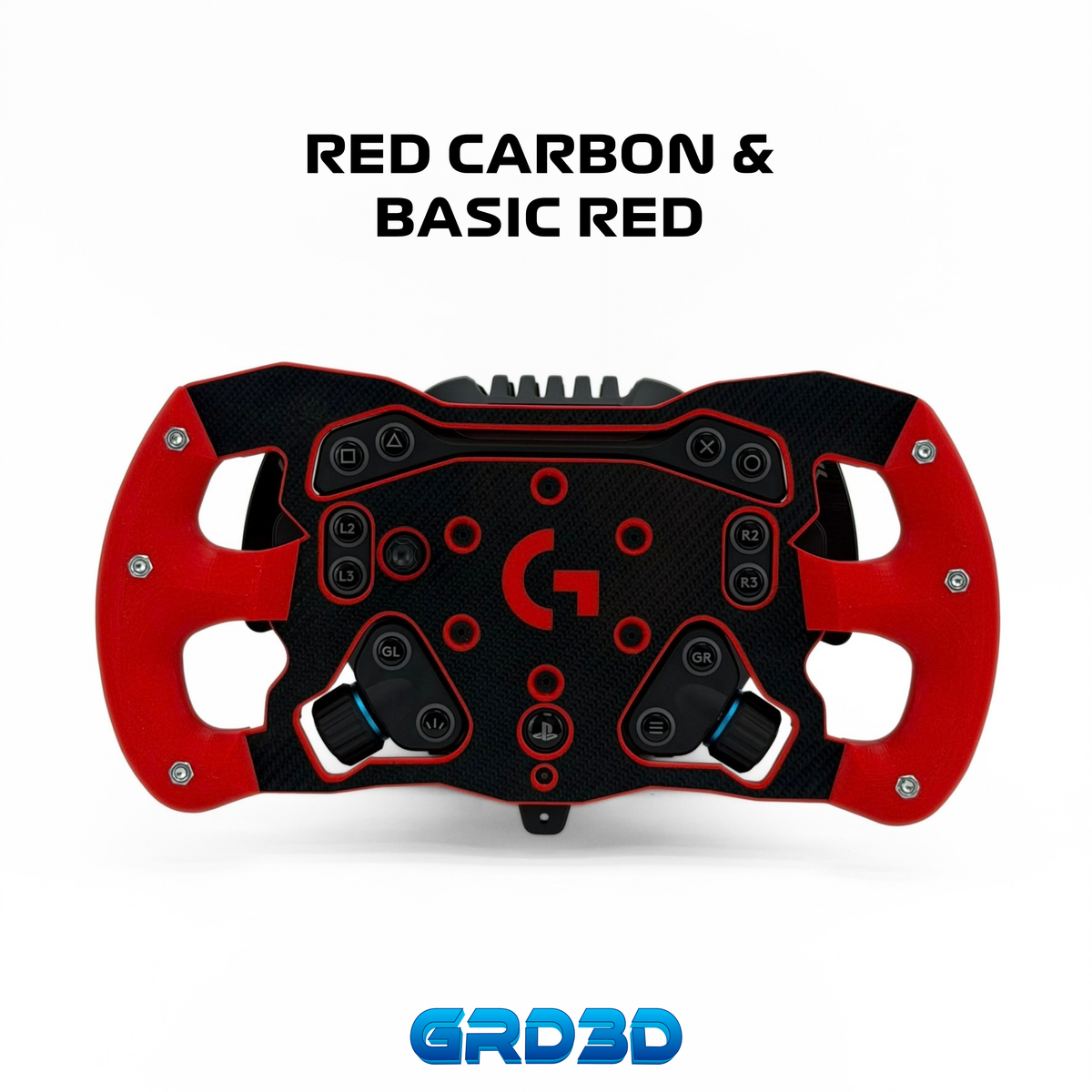 F1 Open Wheel Mod for Logitech RS50 Red Edition