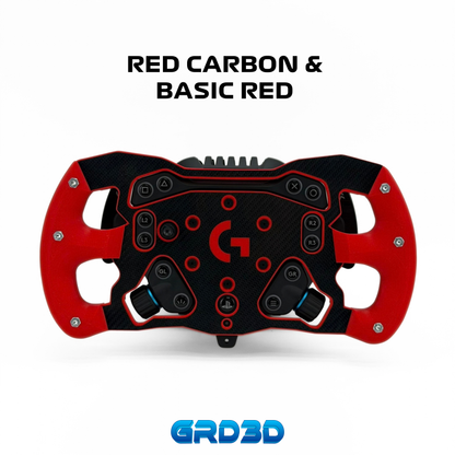 F1 Open Wheel Mod for Logitech RS50 Red Edition