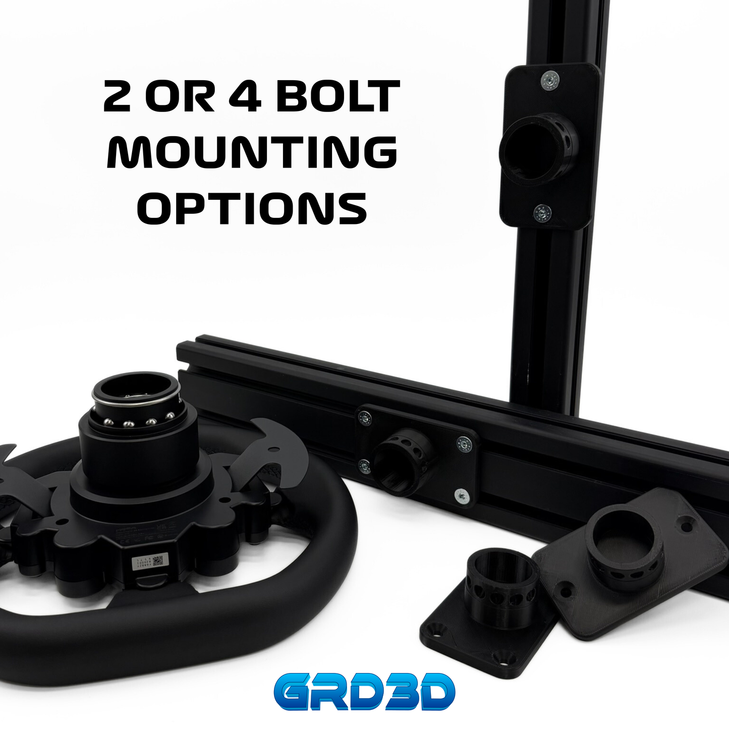 Moza Wheel Support for Aluminum Profile Rigs