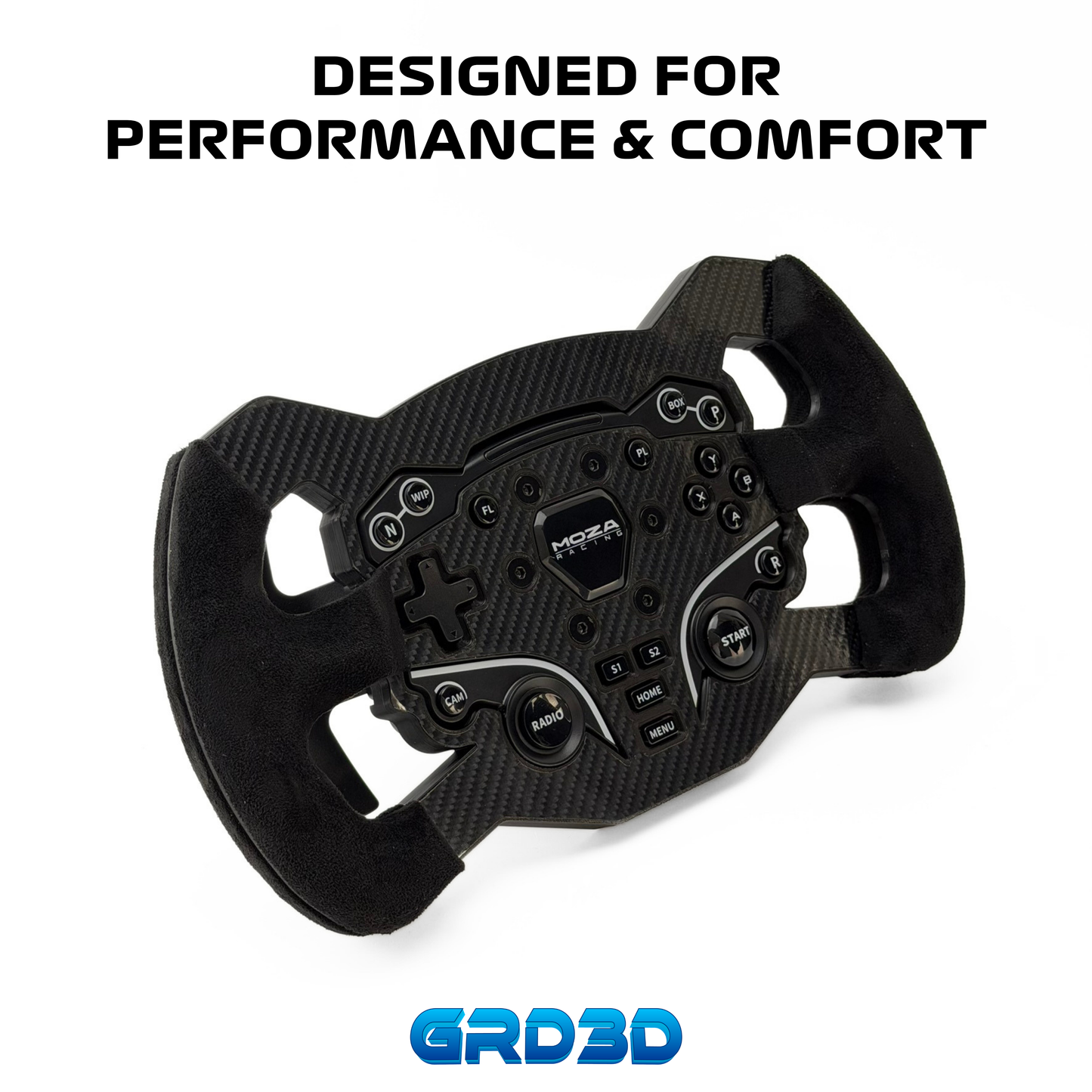 F1 Open Wheel Mod for Moza ES Black Edition