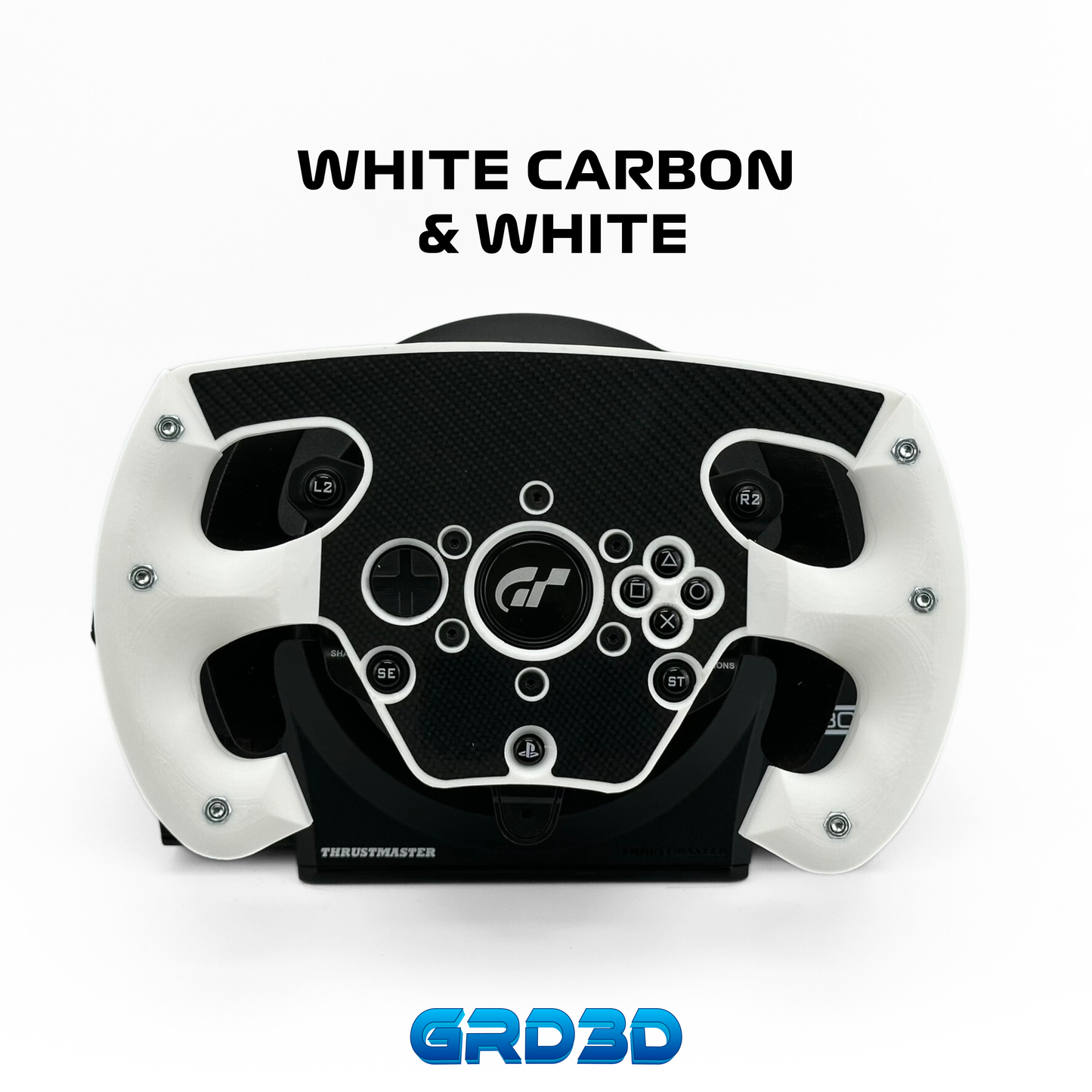 White Version F1 Open Wheel Mod for Thrustmaster T300