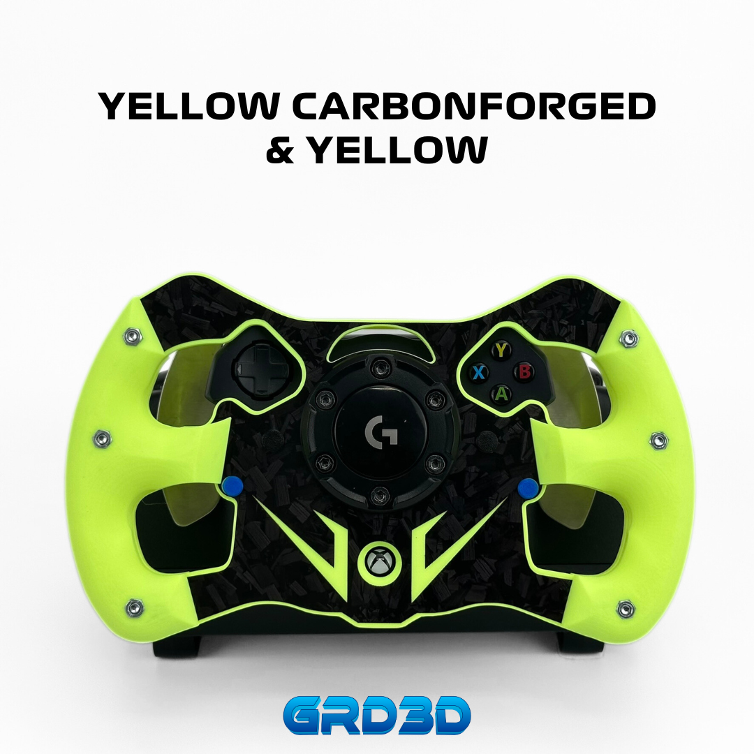 F1 Open Wheel Mod for Logitech G920 Yellow