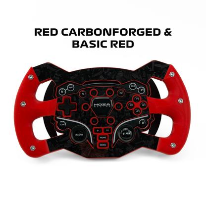 F1 Open Wheel Mod for Moza ES Red Edition