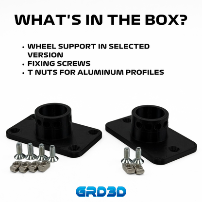 Moza Wheel Support for Aluminum Profile Rigs