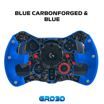 F1 Open Wheel Mod for Logitech G29 & G923 (PlayStation) Blue Version