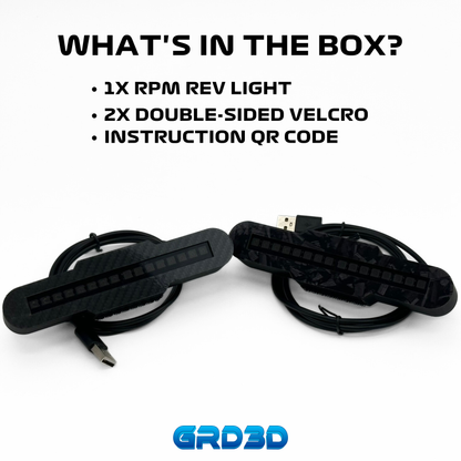 Indicador de RPM Led RevLight Sim Racing