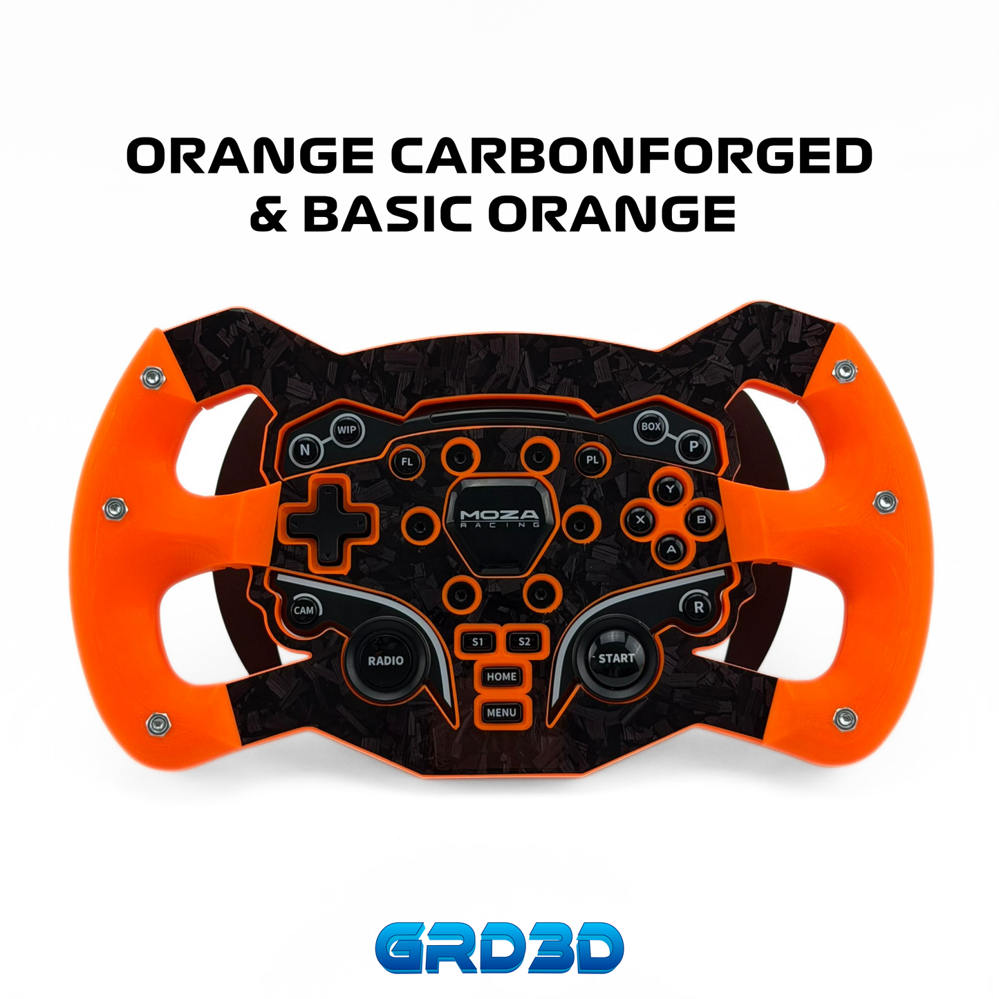 F1 Open Wheel Mod for Moza ES Orange Edition