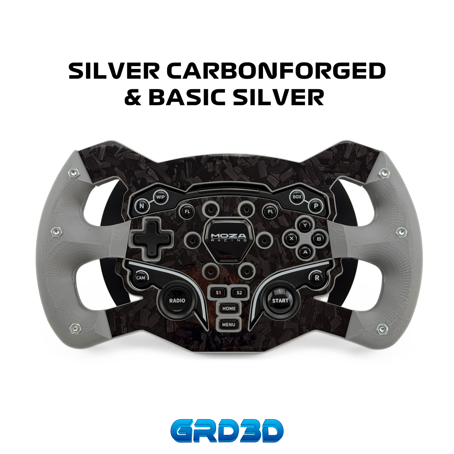 F1 Open Wheel Mod for Moza ES Silver Edition