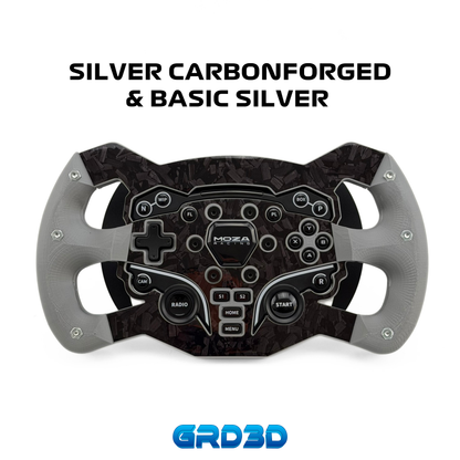 F1 Open Wheel Mod for Moza ES Silver Edition