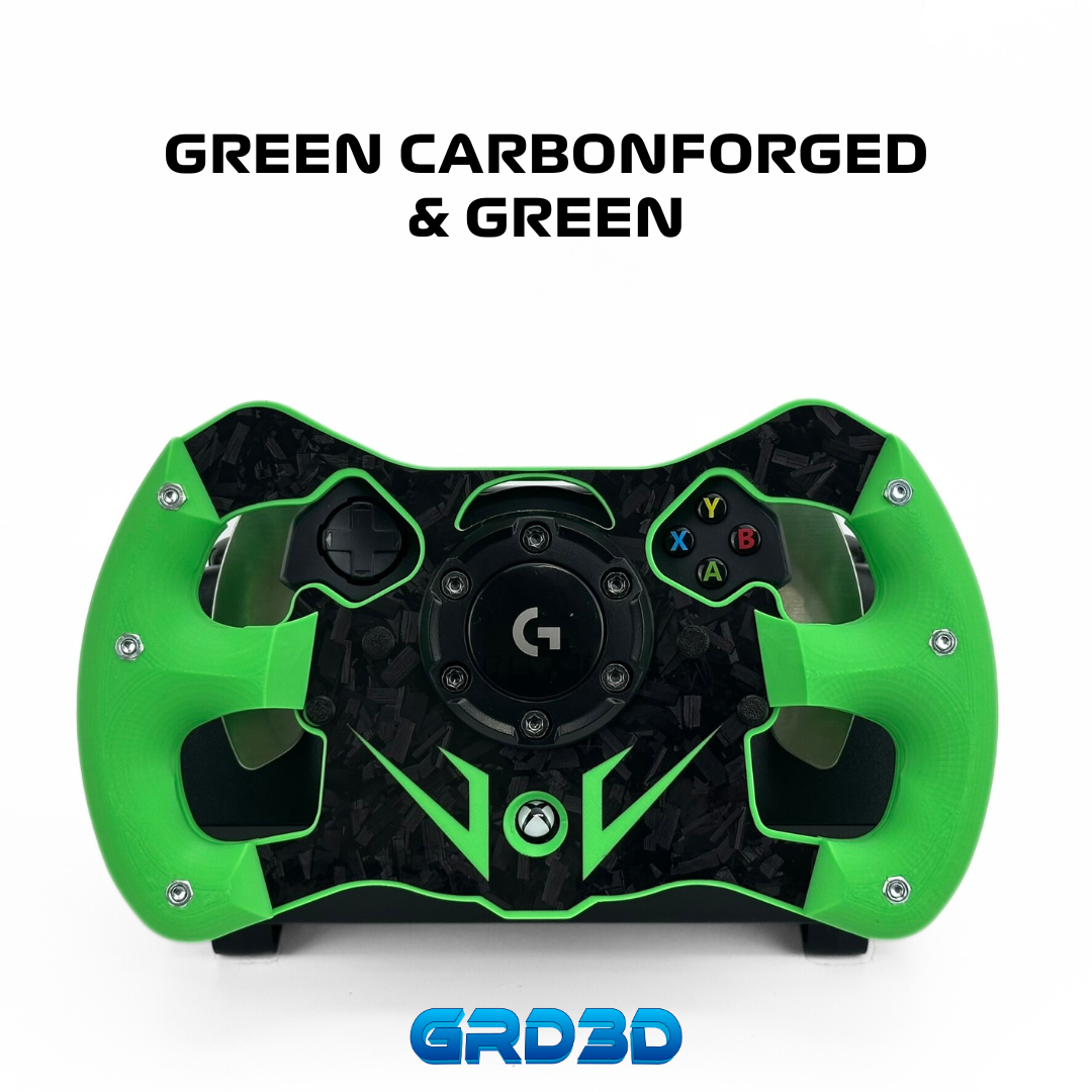 F1 Open Wheel Mod for Logitech G920 Green
