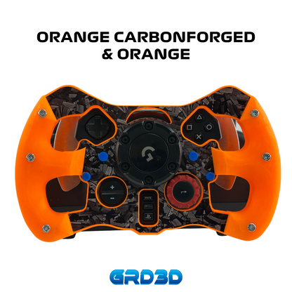 F1 Open Wheel Mod for Logitech G29 & G923 (PlayStation) Orange Version