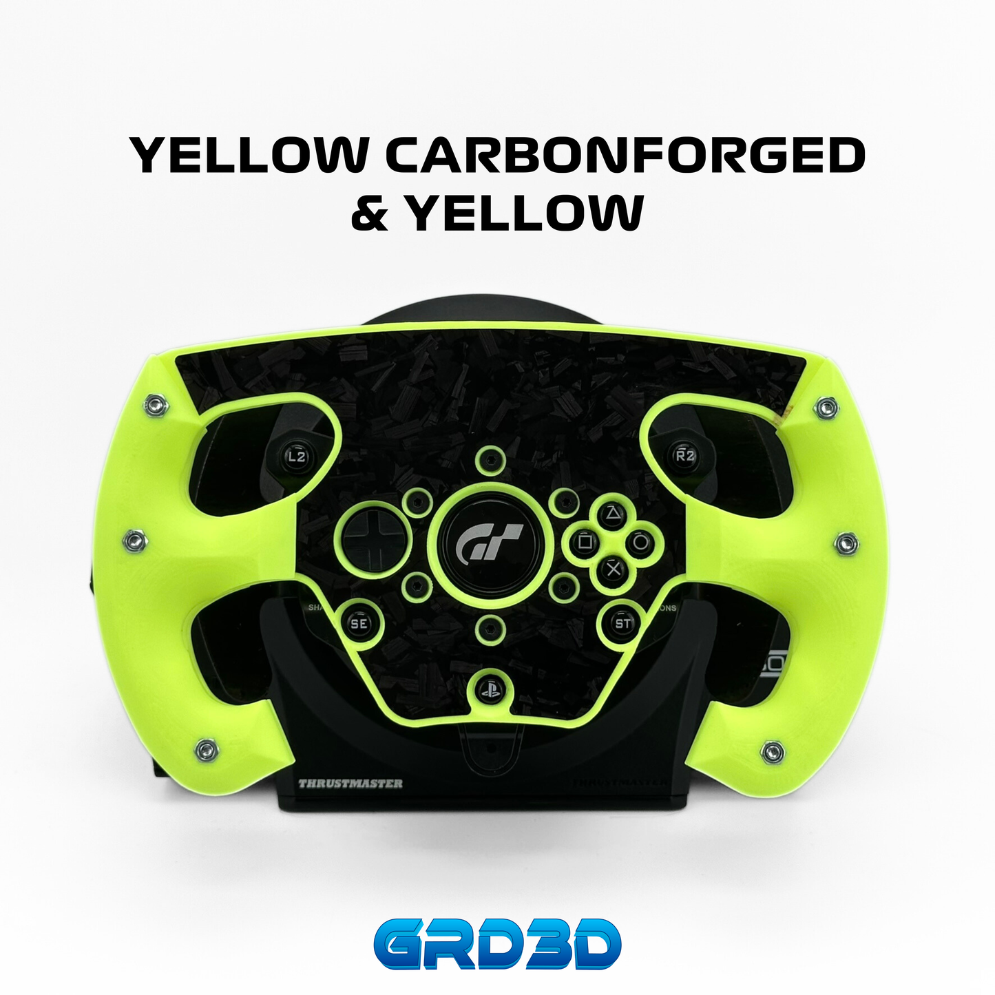 Yellow Version F1 Open Wheel Mod for Thrustmaster T300