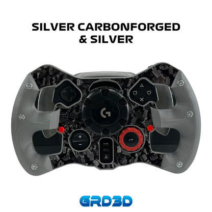 F1 Open Wheel Mod for Logitech G29 & G923 (PlayStation) Silver Version