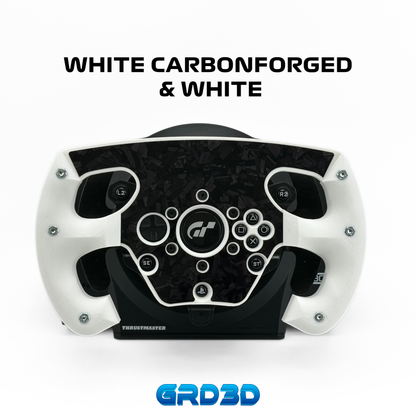 White Version F1 Open Wheel Mod for Thrustmaster T300
