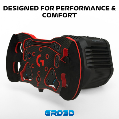 F1 Open Wheel Mod for Logitech RS50 Red Edition