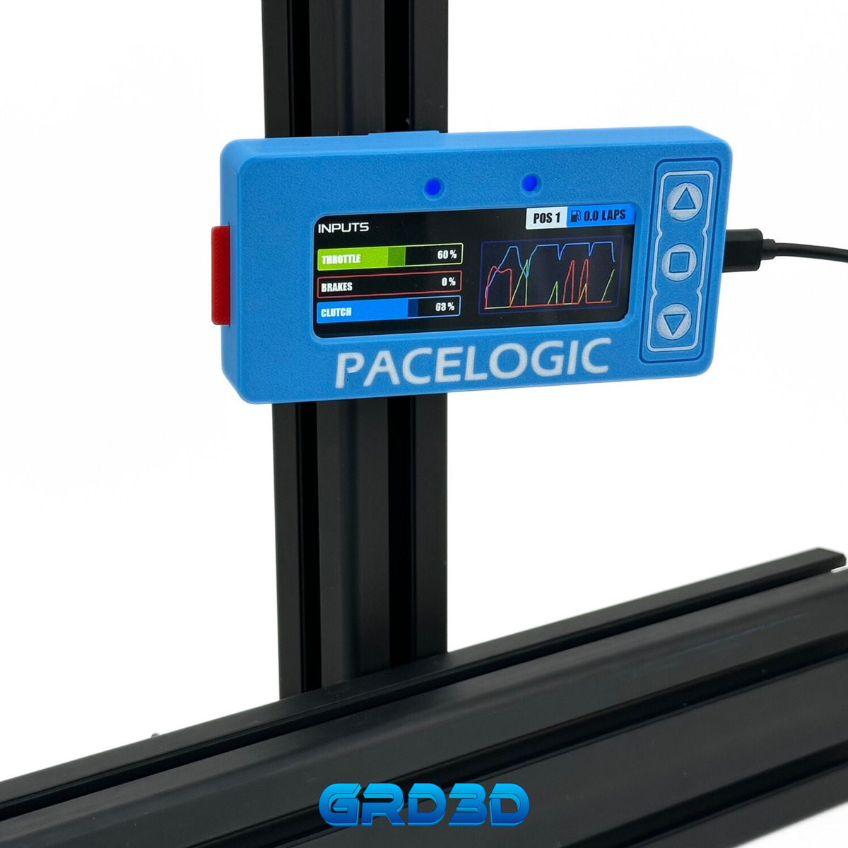 GRD3D Pacelogic Lap Timer – 4” Touch Screen Display