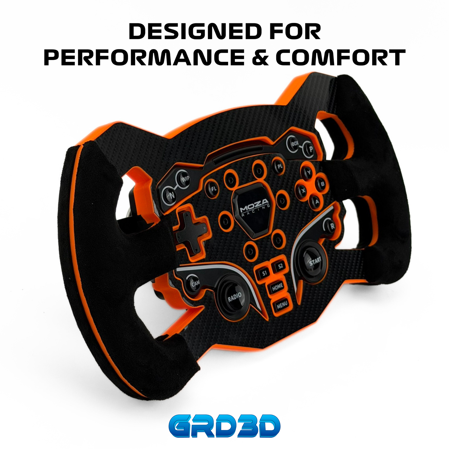 F1 Open Wheel Mod for Moza ES Orange Edition