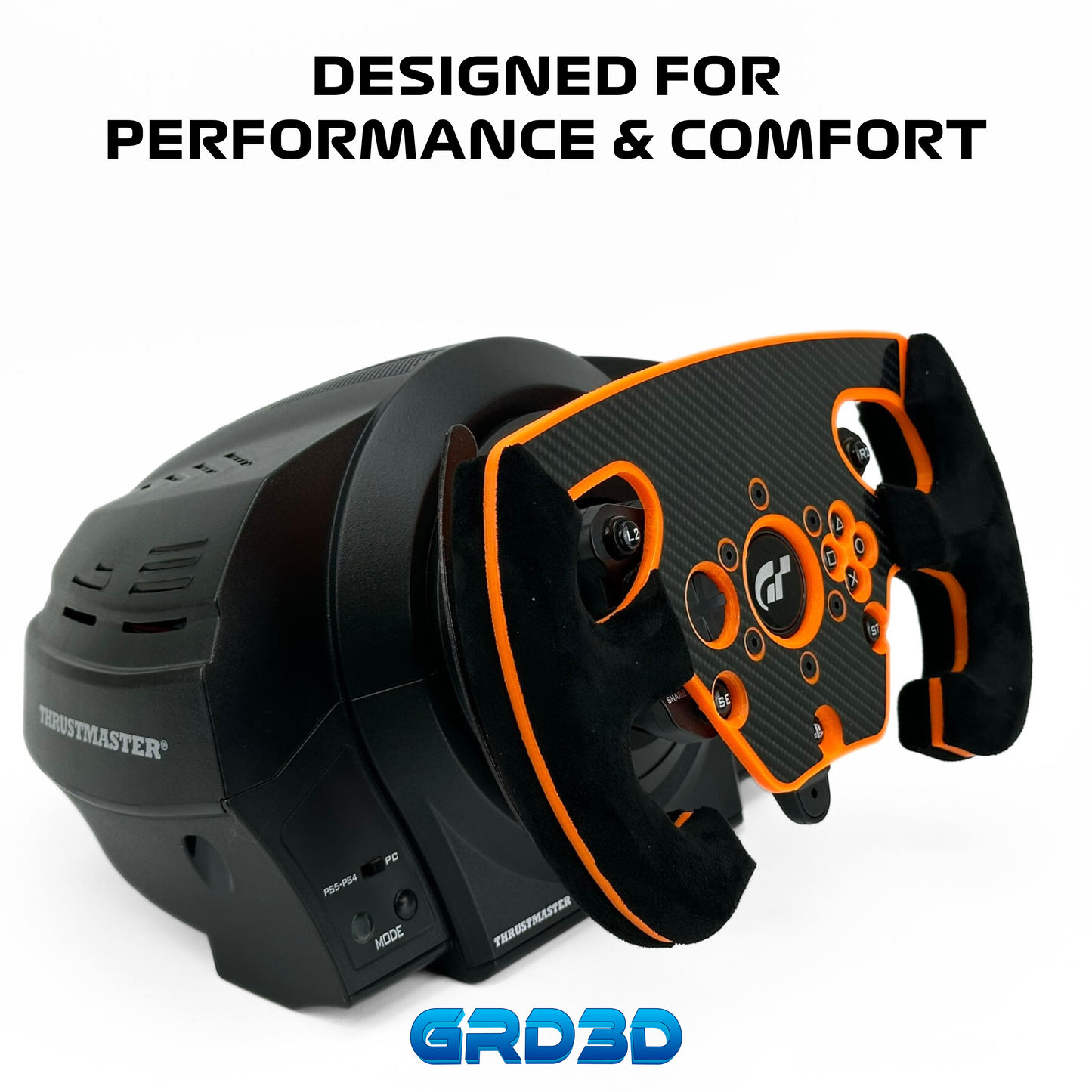 Orange Version F1 Open Wheel Mod for Thrustmaster T300