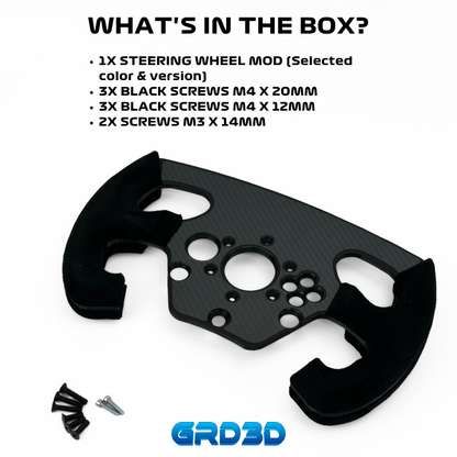 Black Version F1 Open Wheel Mod for Thrustmaster T300