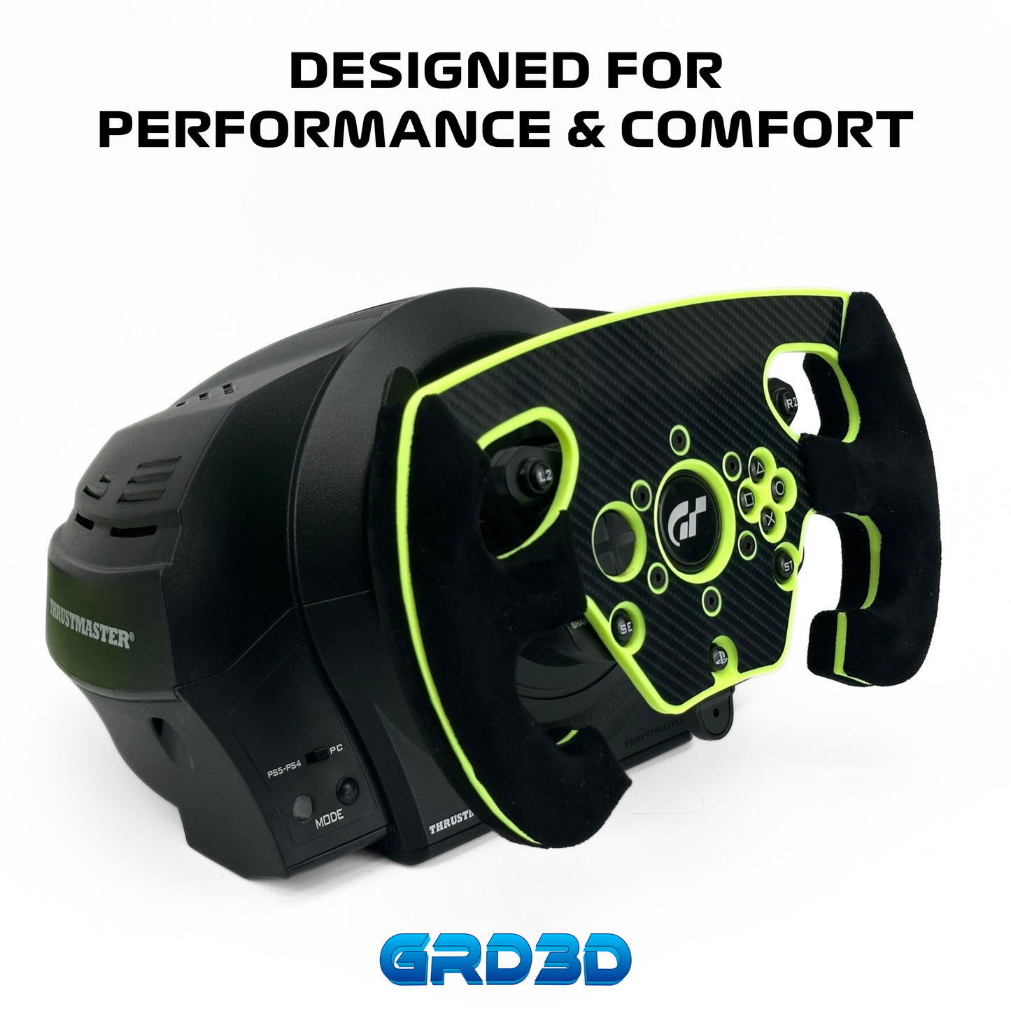 Yellow Version F1 Open Wheel Mod for Thrustmaster T300