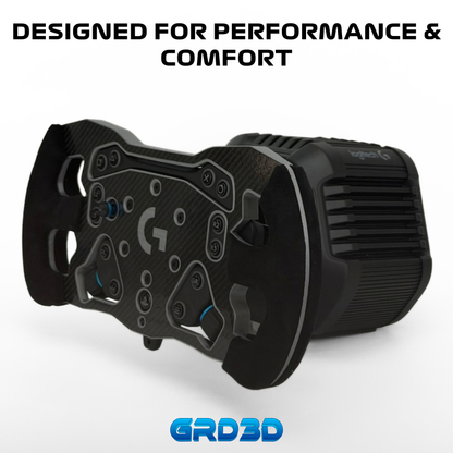 F1 Open Wheel Mod for Logitech RS50 Silver Edition