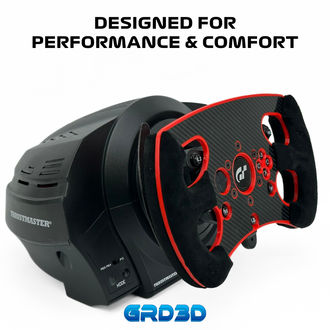 Red Version GT Open Wheel Mod for Thrustmaster T300