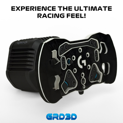 F1 Open Wheel Mod for Logitech RS50 White Edition