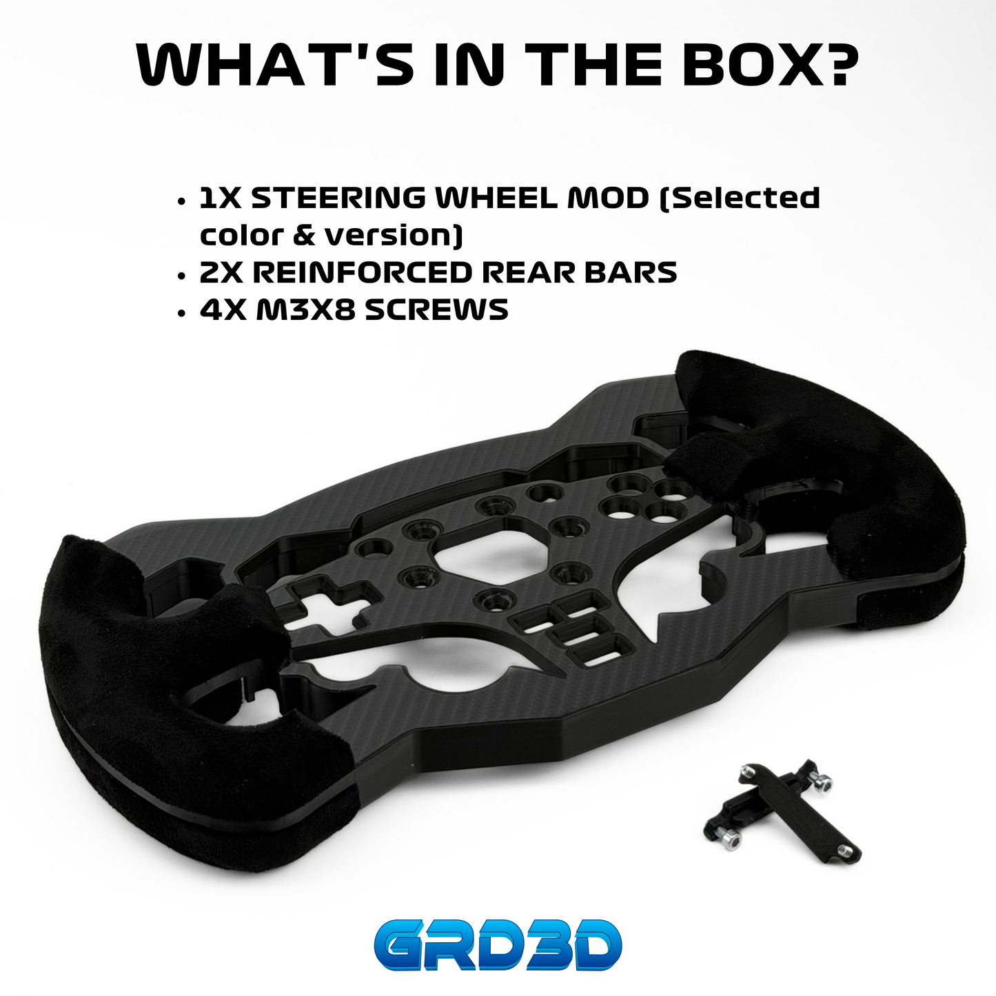 F1 Open Wheel Mod for Moza ES Orange Edition