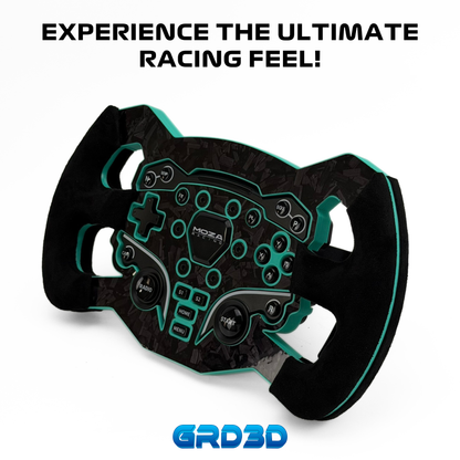 F1 Open Wheel Mod for Moza ES Turquoise Edition
