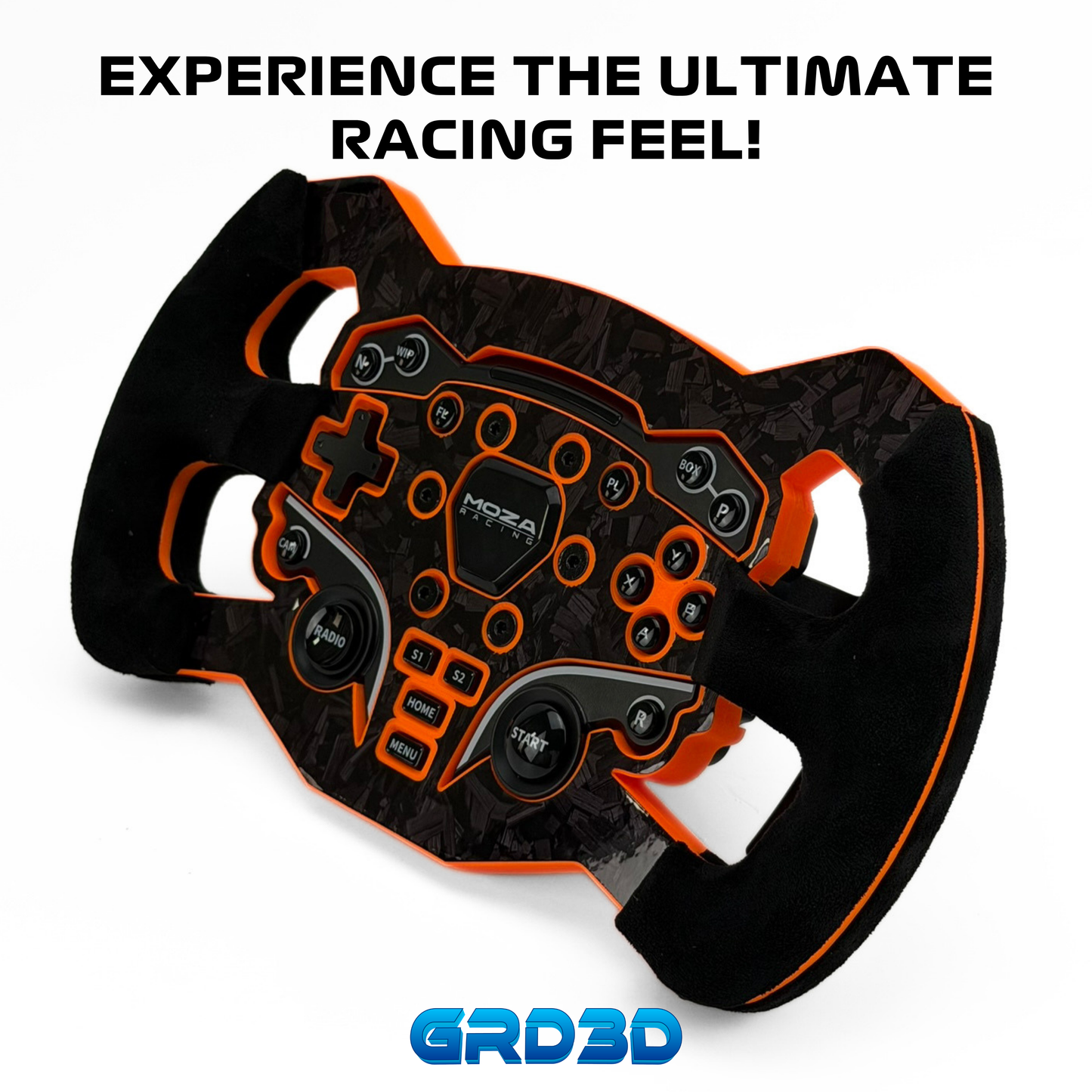 F1 Open Wheel Mod for Moza ES Orange Edition