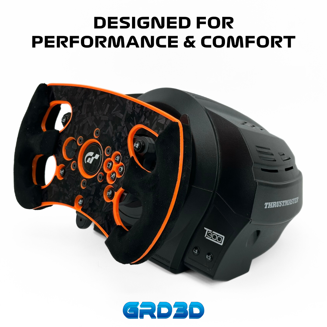 Orange Version GT Open Wheel Mod for Thrustmaster T300