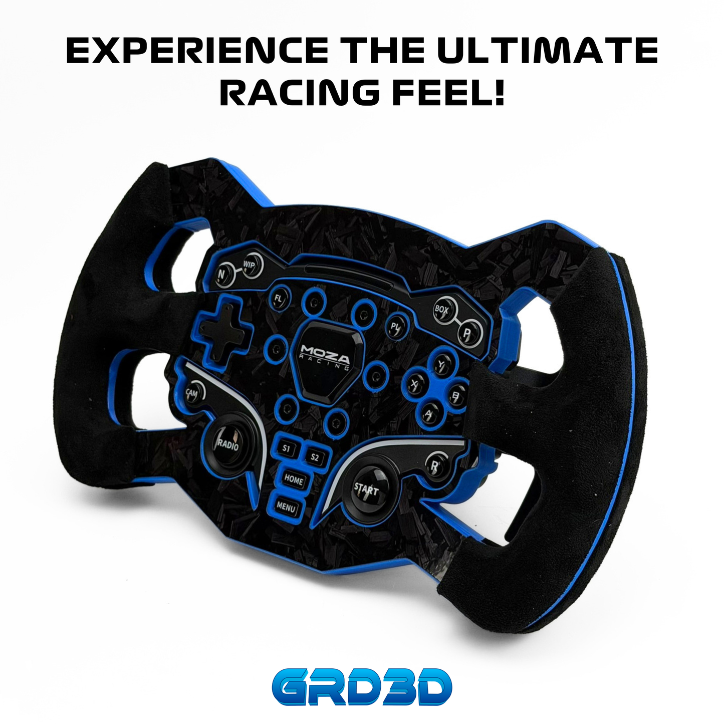 F1 Open Wheel Mod for Moza ES Blue Edition