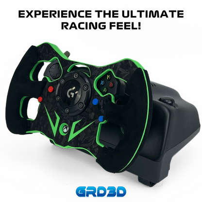 F1 Open Wheel Mod for Logitech G920 Green