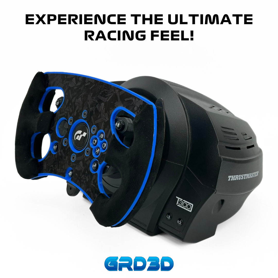 Blue GT Open Wheel Mod for Thrustmaster T300