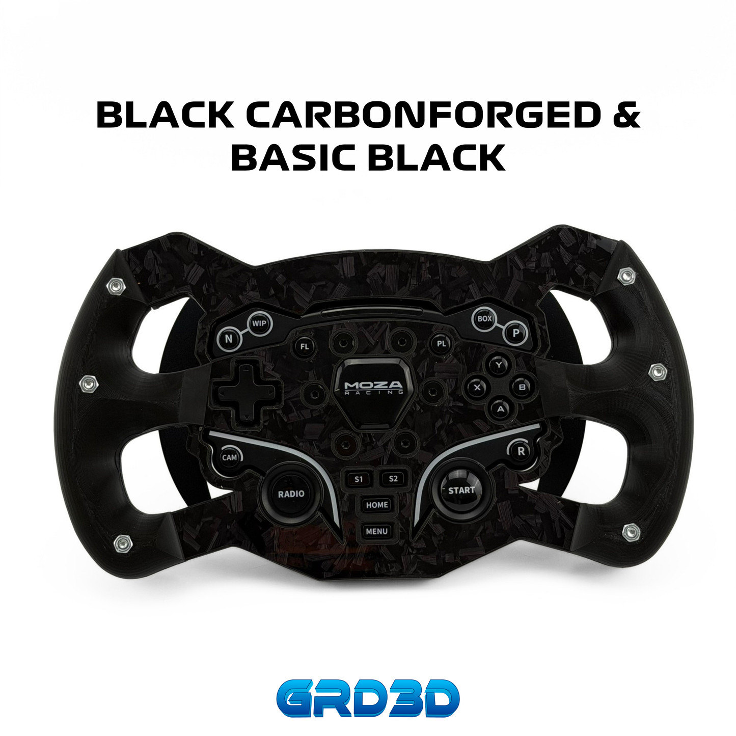 F1 Open Wheel Mod for Moza ES Black Edition