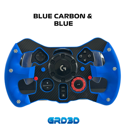 F1 Open Wheel Mod for Logitech G29 & G923 (PlayStation) Blue Version