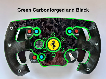 Green Version GT Open Wheel Mod for Thrustmaster GTE