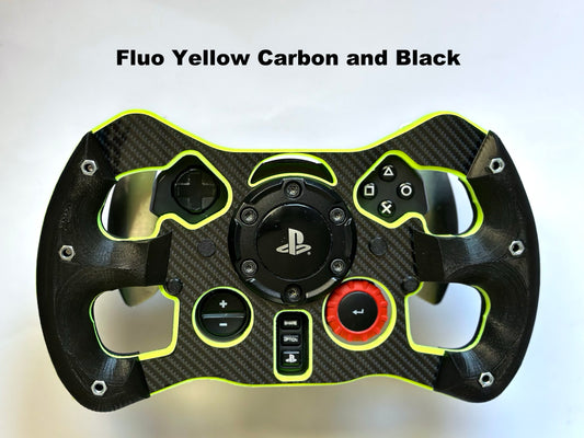 F1 Open Wheel Mod for Logitech G29/G923 FLUO YELLOW