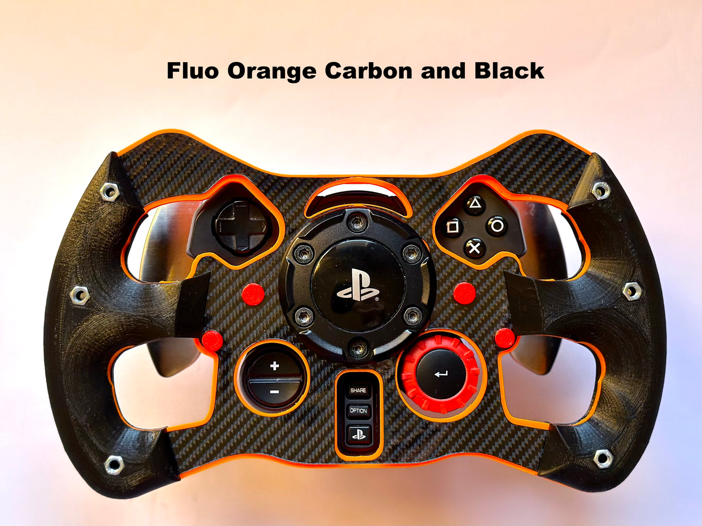 F1 Open Wheel Mod for Logitech G29/G923 FLUO ORANGE