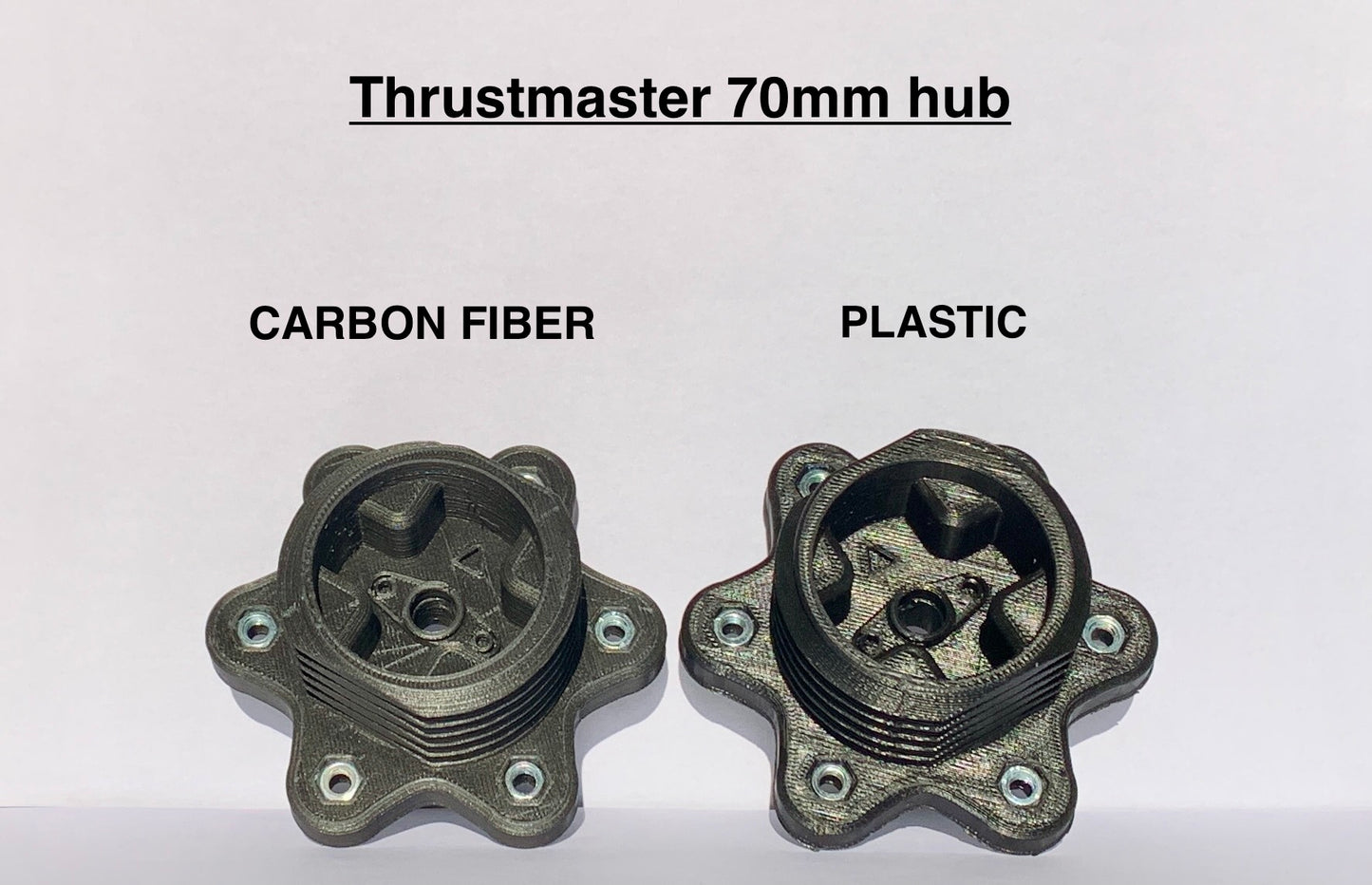 Thrustmaster T300/T500/TX/TS-PC/t-gt/ts-xw/t-gt2 70mm Hub Adapter Kit