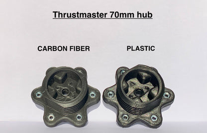 Thrustmaster T300/T500/TX/TS-PC/t-gt/ts-xw/t-gt2 Kit de adaptador de buje de 70 mm