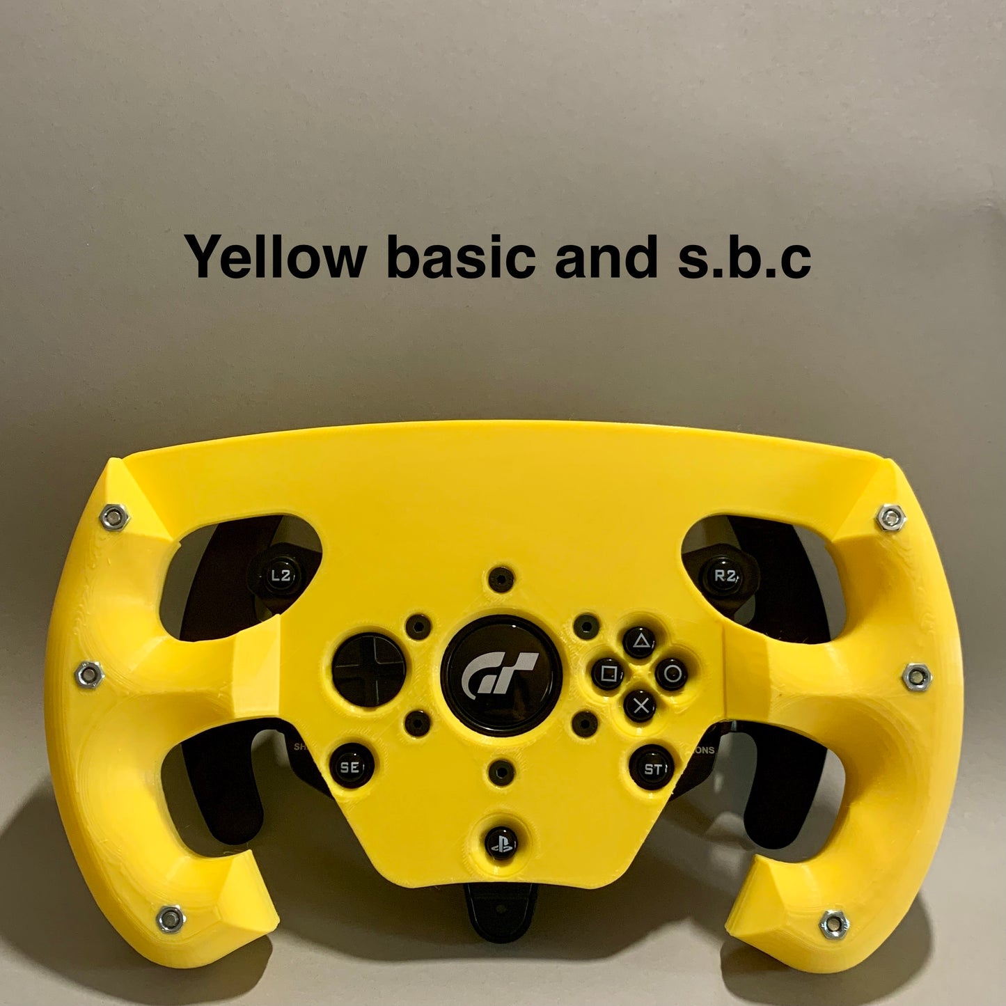Yellow Version F1 Open Wheel Mod for Thrustmaster T300