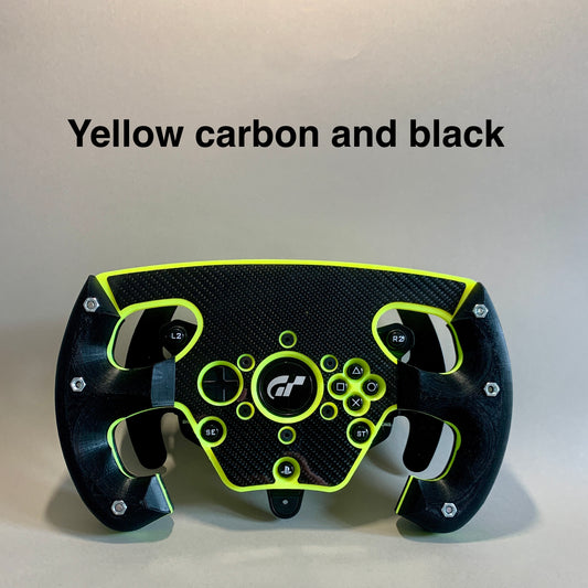 Fluo Yellow Version F1 Open Wheel Mod for Thrustmaster T300