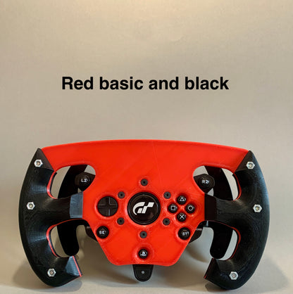 Mod de rueda abierta F1 versión roja para Thrustmaster T300