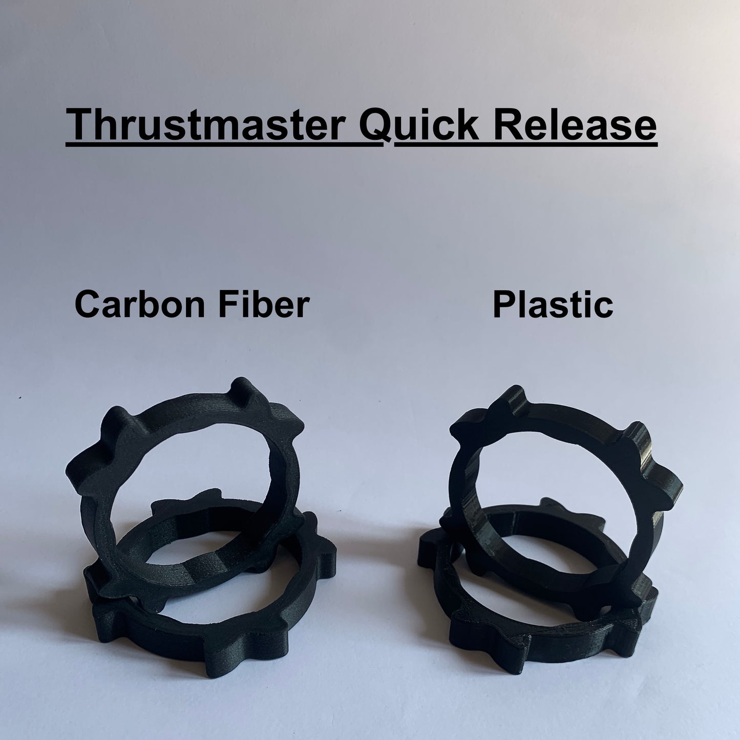 Thrustmaster T300/T500/TX/TS-PC/t-gt/ts-xw/t-gt2 Quick Release Adapter. Quick Release Wheel Without Screws.